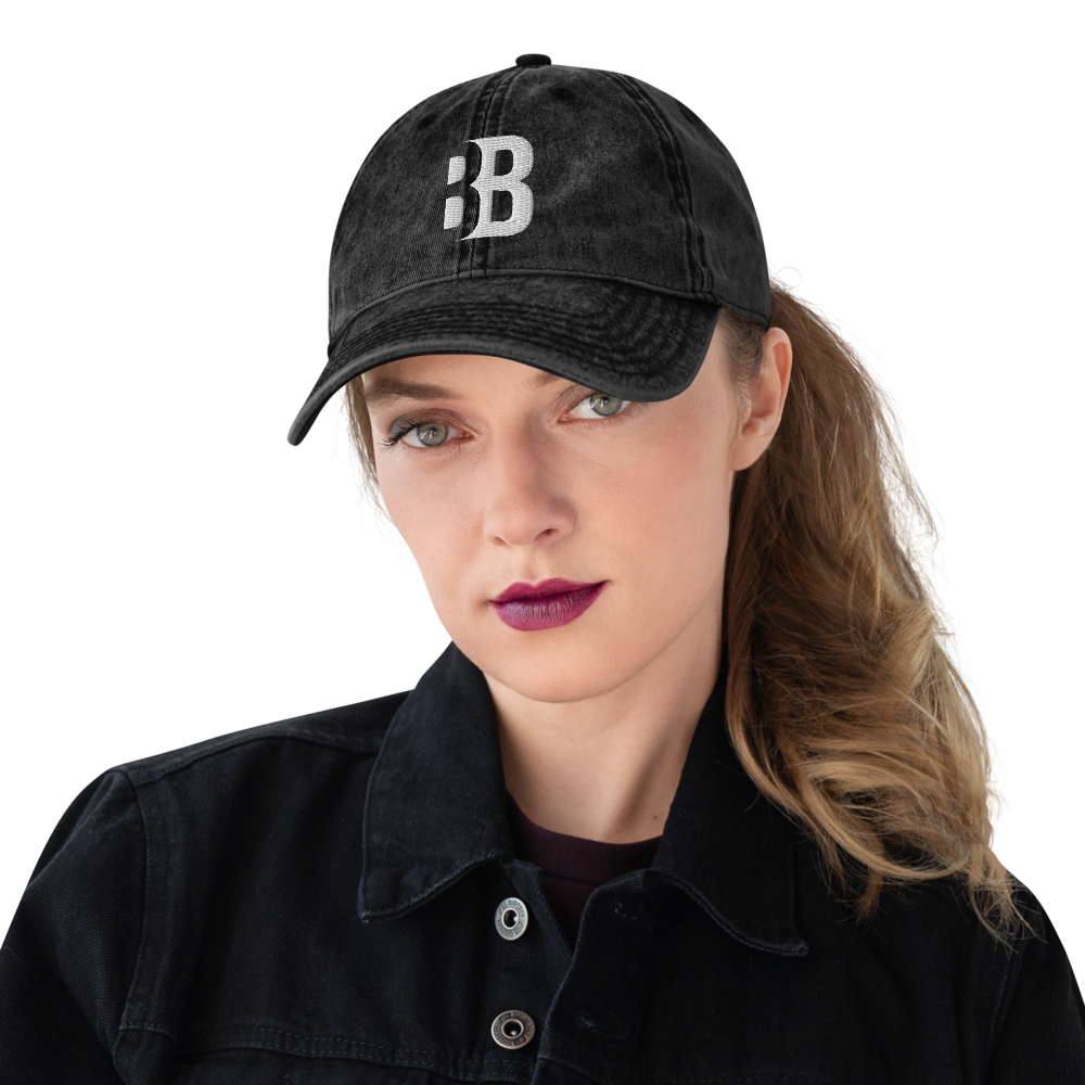 Download Vintage 3D BB Initial Logo Cap - BrittonBuchanan.com