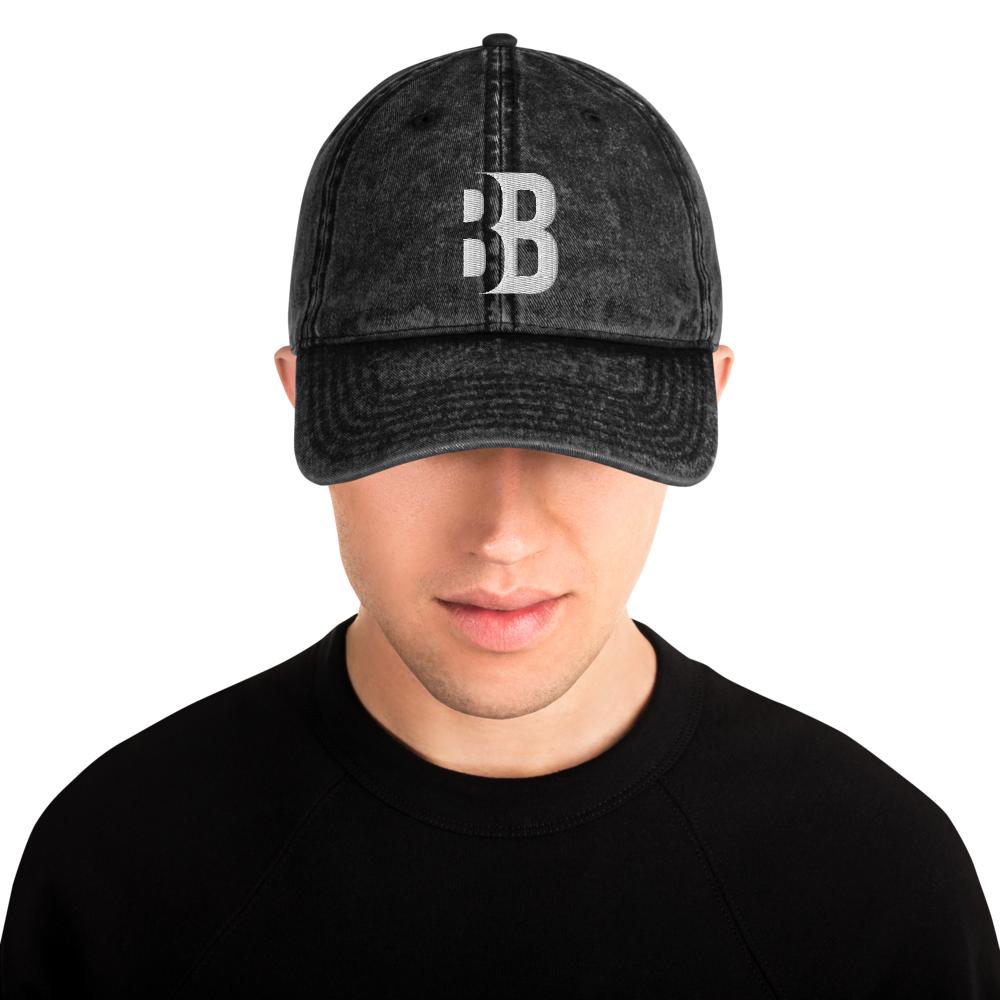 Download Vintage 3D BB Initial Logo Cap - BrittonBuchanan.com