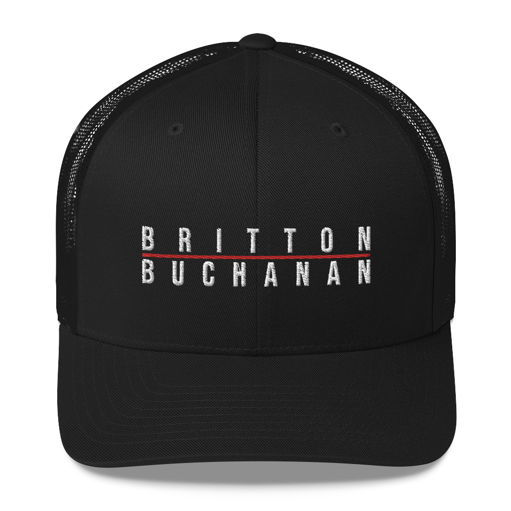 Download Britton Buchanan Logo Retro Trucker Cap - BrittonBuchanan.com